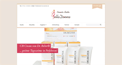 Desktop Screenshot of belladonna-cosmetic.de