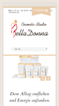 Mobile Screenshot of belladonna-cosmetic.de